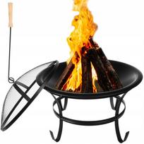 Sodo kepsninė - laužavietė Kaminer G11825 su dangčiu, 56 cm