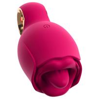 You2Toys Oral Fun - liežuvėlio formos klitorio vibratorius (rožinis)