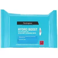 „Neutrogena Ultra-soft Cleansing Wipes“ – itin švelnios valymo servetėlės, 25 vnt.