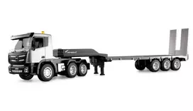RC Const. Site Tractor w/ Lowboy Trailer 1:24 RTR