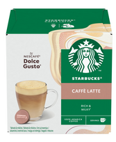 Kavos kapsulės STARBUCKS, Dolce Gusto Caffe Latte, 12 vnt, 121,2 g