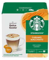Kavos kapsulės STARBUCKS, Dolce Gusto Caramel Macchiato, 12 vnt, 127,8g