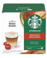 Kavos kapsulės STARBUCKS, Dolce Gusto Hazelnut Macchiato, 12 vnt, 123 g