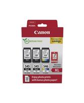Canon PG-545XL/CL-546XL (8286B015) Photo value pack Rašalinių kasečių komplektas, BK/CMY