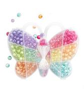 Karoliukų vėrimo rinkinys BUTTERFLY  apie 285vnt