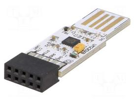 Module: USB | basic UART | USB A,pin strips | 3Mbps | 2.54mm