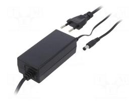 Power supply: switching | 12VDC | 2A | Out: 5,5/2,1 | 24W | 90÷264VAC