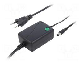 Power supply: switching | 12VDC | 1A | Out: 5,5/2,1 | 12W | 90÷264VAC