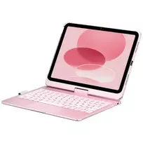 Typecase Case Flexbook Touch with keyboard for iPad 11" (A16) 2025 / iPad 10.9" 2022, light pink
