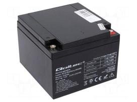 Re-battery: acid-lead | 12V | 24Ah | AGM | maintenance-free