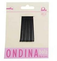 Eurostil Bola Negro Negro Clips Ondina 50mm Carton 1un