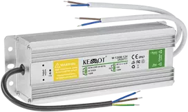 Kemot Diodų girliandos maitinimo šaltinis W-120W-12V 10A IP67
