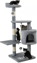 lionto kačių draskyklė su sieniniu tvirtinimu, 112 cm, sizalio ir pliušo, KB00207