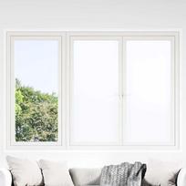 Statinė langų plėvelė Frosted Balta 60 x 1000 cm PVC