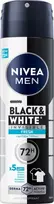 Nivea Juodas Baltas Invisible Fresh vyriškas purškiklis vyrams, 150 ml