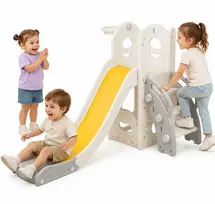 Jokomisiada Children’s Slide with Basketball Hoop, 136 cm Slide SP0865