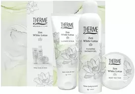 Remark THERME Zen Baltas Lotus Gift Set (scrub 200ml+body butter 100g+foaming gel 200ml)