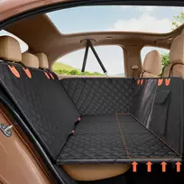 Gimars automobilio sėdynės užtiesalas šunims su kietu dugnu 157 × 132 cm GIM-BSEFD-B03