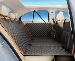 pecute automobilio galinės sėdynės hamakas šunims su kietu dugnu, 132 × 57 cm, PSC-12
