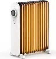 Pelonis alyvinis radiatorius 2500 W su 3D konvekcija ir termostatu NY2513-21UW