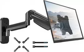 BONTEC sieninis monitoriaus ir televizoriaus laikiklis 13–42 col., dujinis, VESA 75 × 75–200 × 200, GWM01