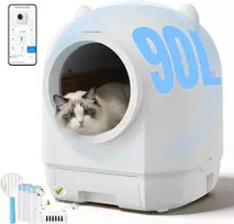 Devoko automatinė savaime išsivalanti kačių kraiko dėžė XXL 90 l MW-1251-DE