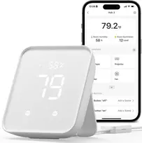 SwitchBot išmaniųjų namų valdiklis Hub 2 su Wi-Fi, infraraudonųjų spindulių valdymu ir Matter W3202100