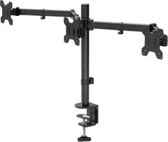 BONTEC stalinis laikiklis trims 13–24 colių monitoriams, VESA 75 × 75/100 × 100, MDM003