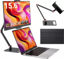 MAGICRAVEN nešiojamasis 15,6 col. IPS monitorius Full HD 60 Hz su HDMI ir USB-C