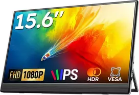 Omiodo nešiojamasis monitorius 15,6 col. Full HD IPS 60 Hz su USB-C ir HDMI, 1563