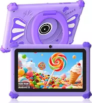 Planšetė ascrecem vaikiškas planšetinis kompiuteris 7 colių, 32GB, Android, KIDS710