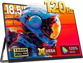 Newsoul nešiojamasis monitorius 18,5 col., Full HD, 120 Hz, IPS, USB-C ir HDMI, 185T08