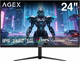 Z-Edge 24 colių žaidimų monitorius Full HD 240 Hz IPS, 1 ms, AG24P