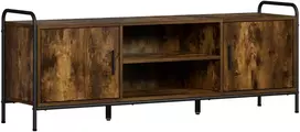 TV staliukas Televizoriaus spintelė 133 x 33 x 50 cm Dūminio ąžuolo