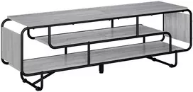 TV staliukas Televizoriaus stovas 140 x 36 x 45 cm Pilka Sonoma