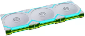 Lian Li UNI FAN SL FLEX Wireless ARGB Reverse 3er-Pack baltas | Gehäuselüfter