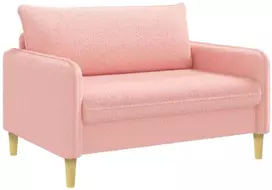 XXL fotelis Rožinė Bouclé