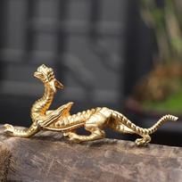 Creative Dragon smilkalų lazdelių laikiklis Vintage sandalmedžio pagrindo dekoro amatai black
