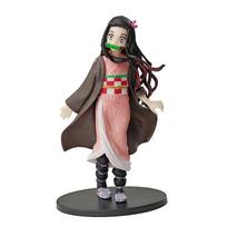 Anime figūrėlė Demon Slayer figūrėlės Kimetsu No Yaiba lėlė Tanjiro Nezuko Zenitsu figūrėlė Inosuke Kariūnas veiksmo figūrėlė Modeliniai žaislai black