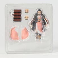 Pop Anime Demono Žudikas Kamado Nezuko Figma Tanjiro Zenitsu 14CM PVC Veiksmo Figūrėlė Judinamas Modelis Žaislas Kolekcionuojamas Žaislas Dekoracija about14cm gray
