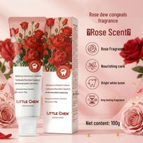 Floral Scent Whitening Toothpaste: Removes Smoke Stains & Tartar, Freshens Breath, and Eliminates Yellowing brown