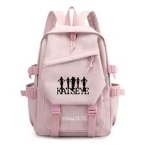 KATSEYE Canvas Backpack for Students Lightweight School Daypack Casual Campus Bag 601123-12 Number 1