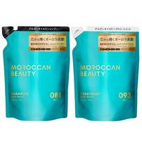 MOROCCAN BEAUTY Deep Moist Shampoo & Hair Care Refill Set blue
