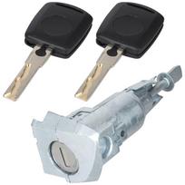 Skoda Superb II 08-15 Front Left Door Lock Cylinder Insert with 2 Keys