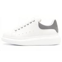 Alexander McQueen Oversized Snake Print White Grey Women's 718232WIEE79154 35.5 balta