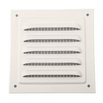 Grotelių dangtelis su metaliniu tinkleliu Vėdinimo grotelės Stogo pakalimų vėdinimo anga 100x100mm