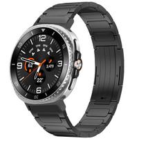 Men Titanium Band for Samsung Galaxy Ultra Watch 47mm No Gap Metal Strap for SAMSUNG Galaxy 8/8Classic Luxury Quick Fit Bracelet Galaxy Ultra 47mm juoda