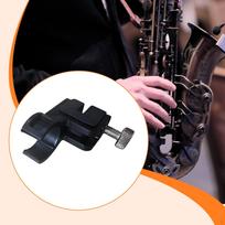 Saxophone Pickup Clip Mic Stand Music Instrument Clamp for Banjo Viola Recording Studio Sound black