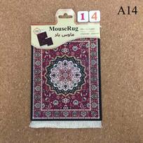 Rectangular Persian Mini Rug Woven Rug Mouse Pad Carpet Tassel Mat A12 brown