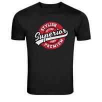 Stylish Superior Premium Active Vintage Graphic T-Shirt XXXL black